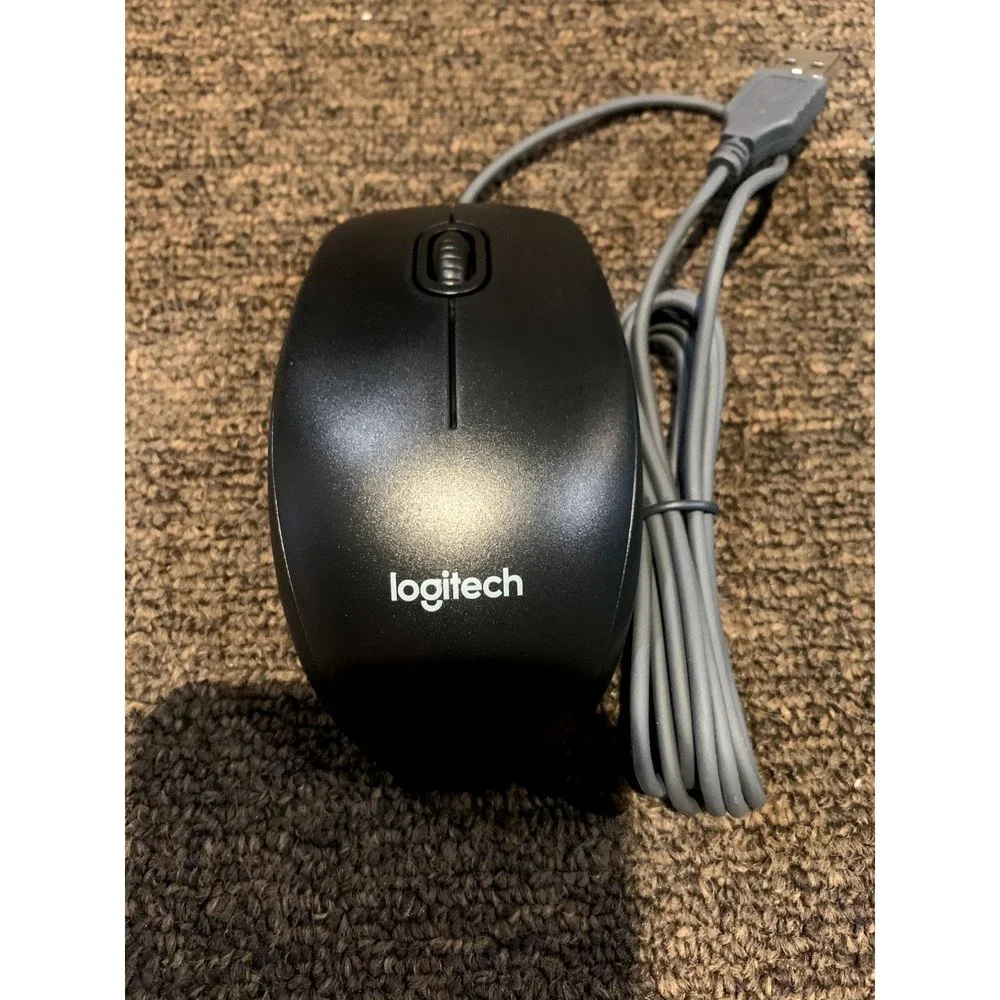 Logitech M90 (09785506675) Wired Optical Mouse NIB - (SEE PHOTOS)